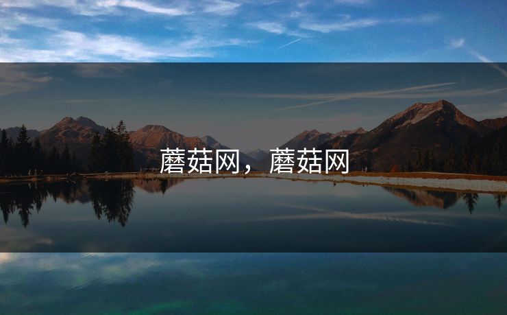 蘑菇网，蘑菇网